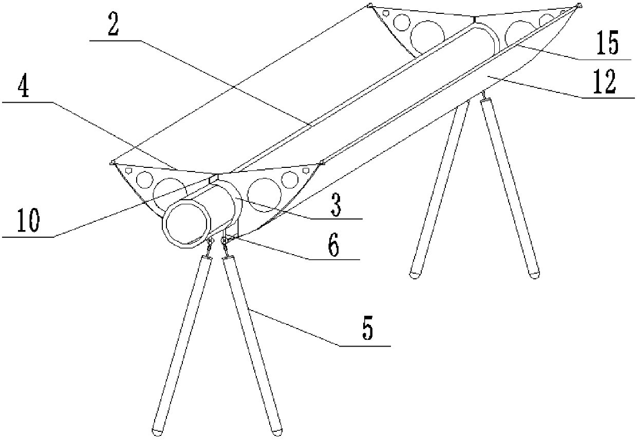 Solar portable barbecue device