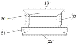 Wood product die cutting marking press