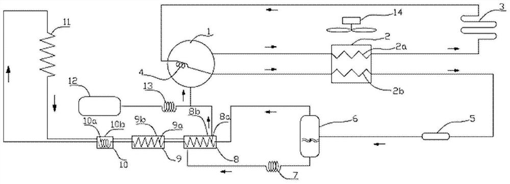 Mixed refrigerant and refrigerating system