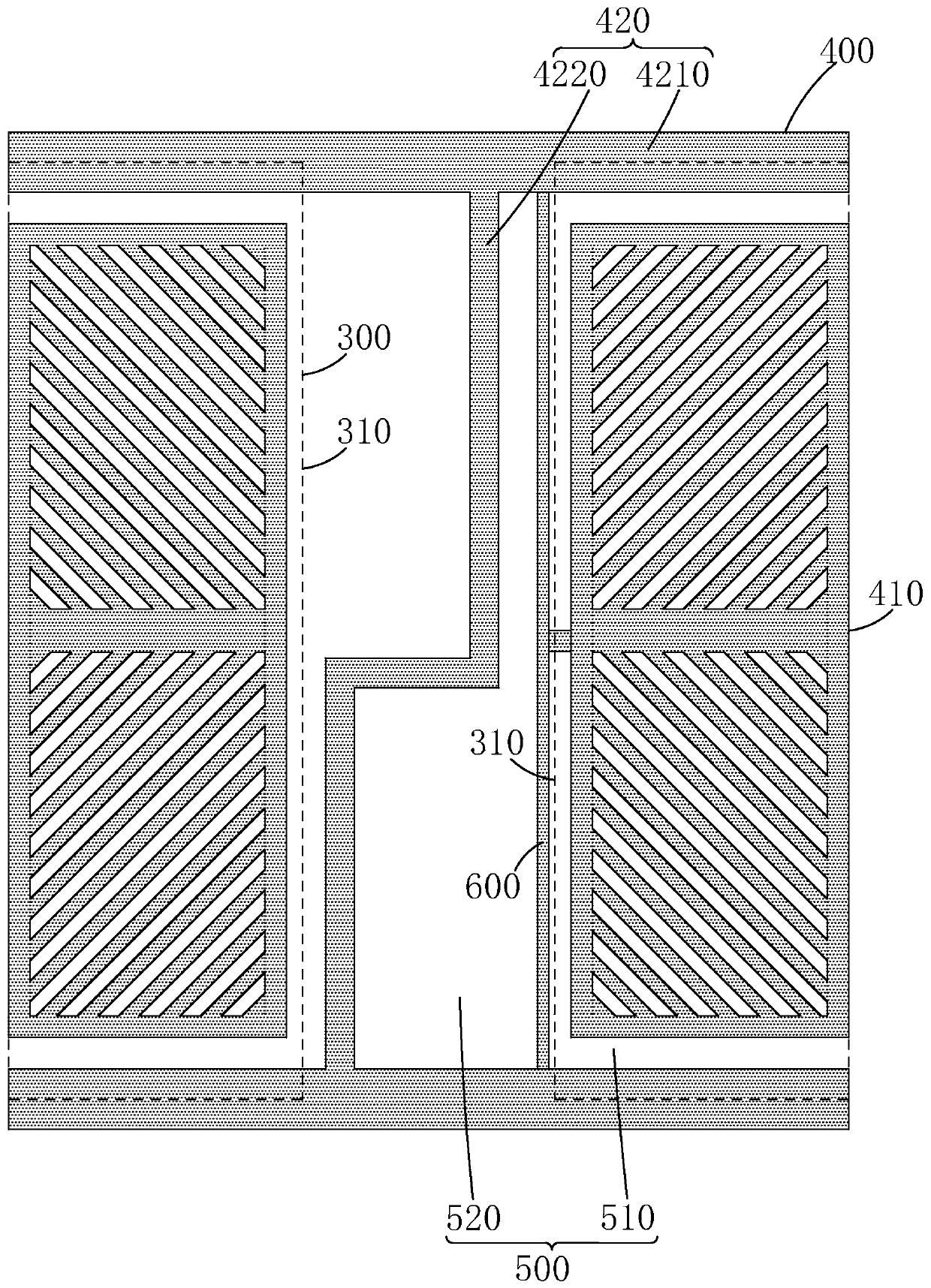 coa array substrate