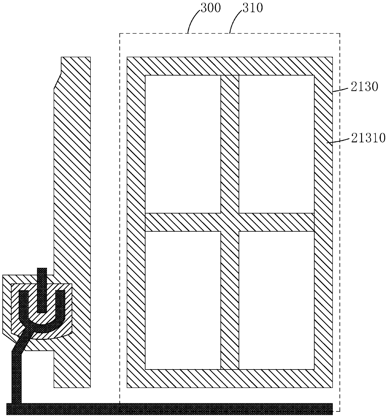 coa array substrate