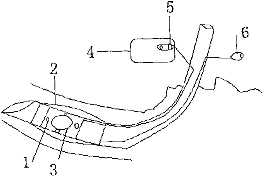 Auxiliary percutaneous tracheostomy tube