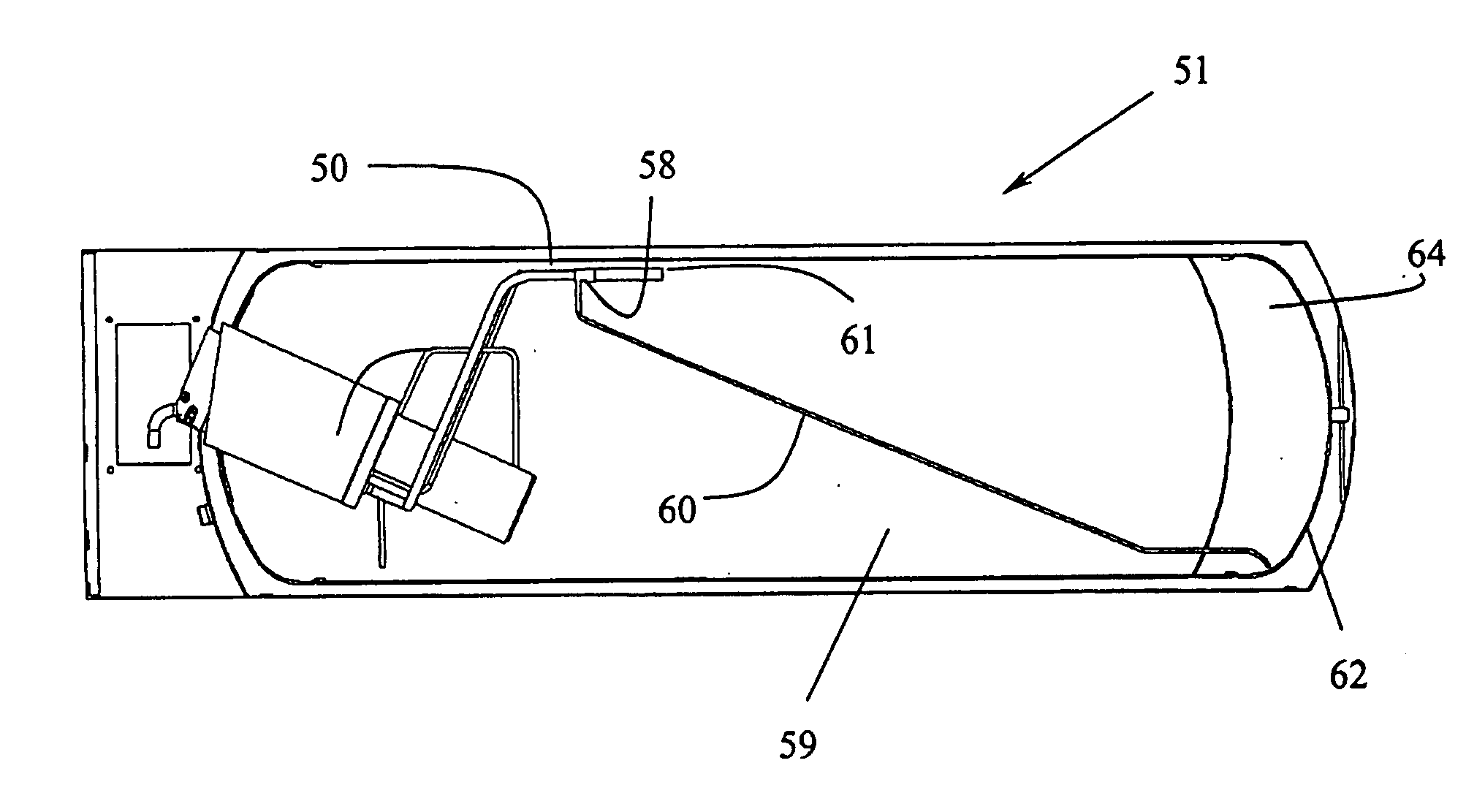 Storage tank for cryogenic liquids