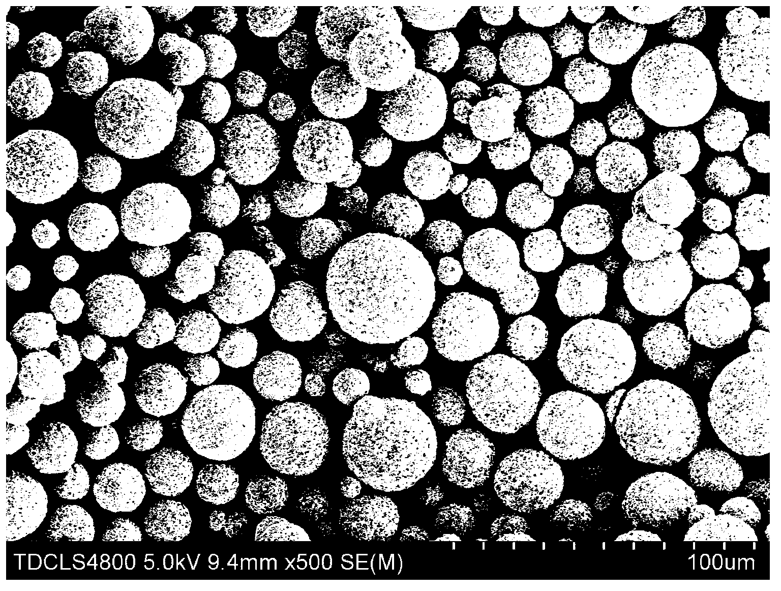 Metal ceramic coating provided with multi-scale WC (wolfram carbide) crystal grains and preparation method