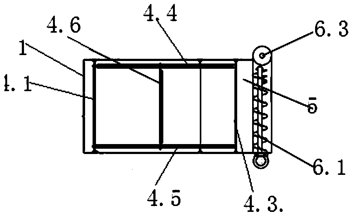 Oil slag separation and re-squeezing device for middle and small-sized oil squeezing machine