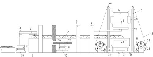 Metal powder packaging, labeling and boxing integrated device and process