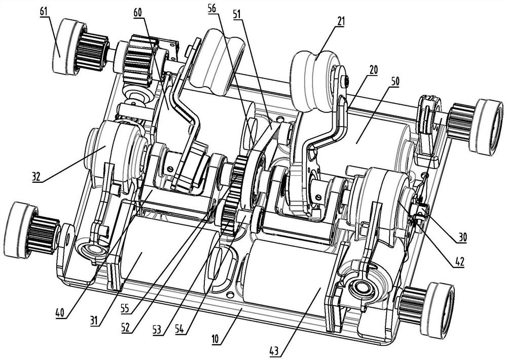 Massage chair and massage machine core thereof