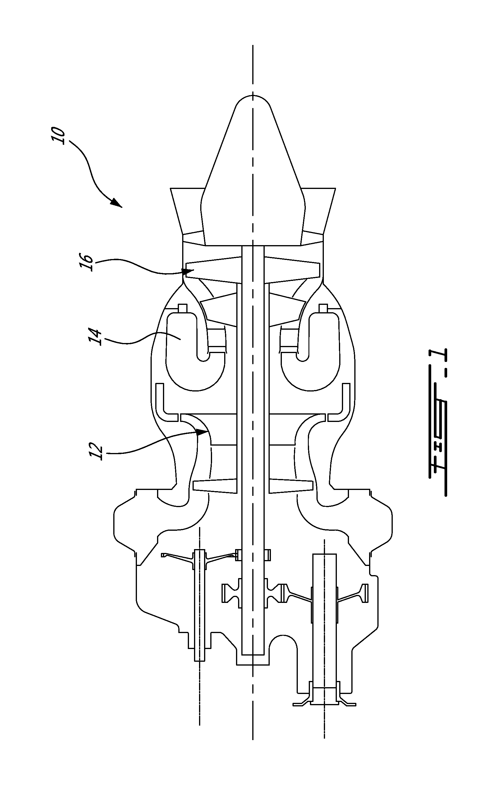 Bolt for gas turbine engine rotor