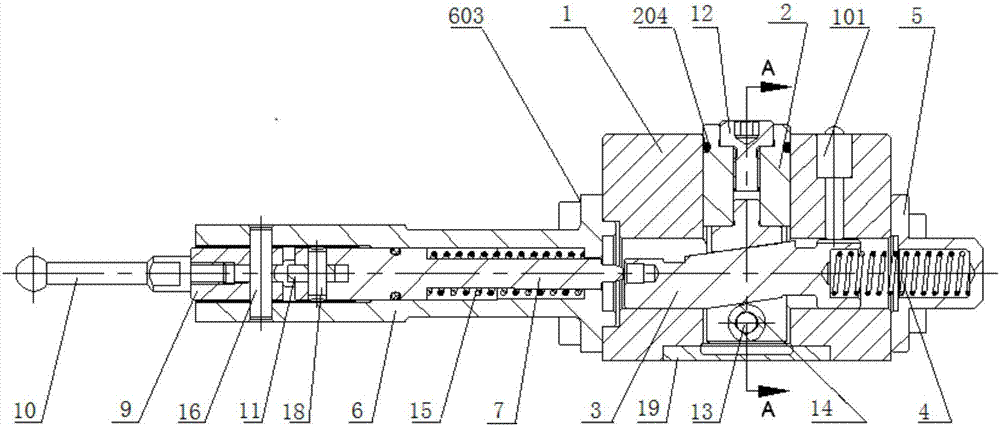 A double spring clamp auxiliary support device