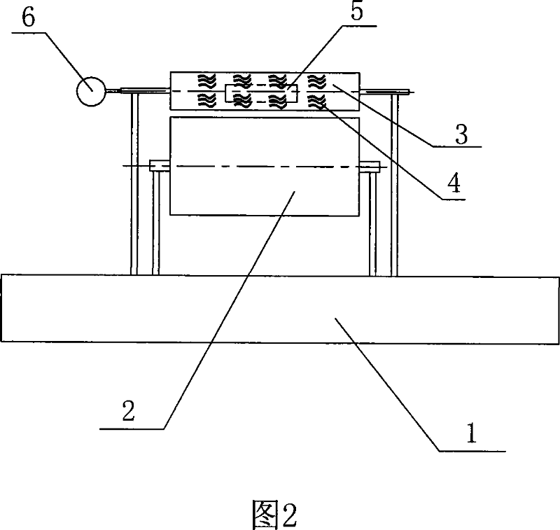 Board material of charing heat-pringting pattern and the method and device for producing the same