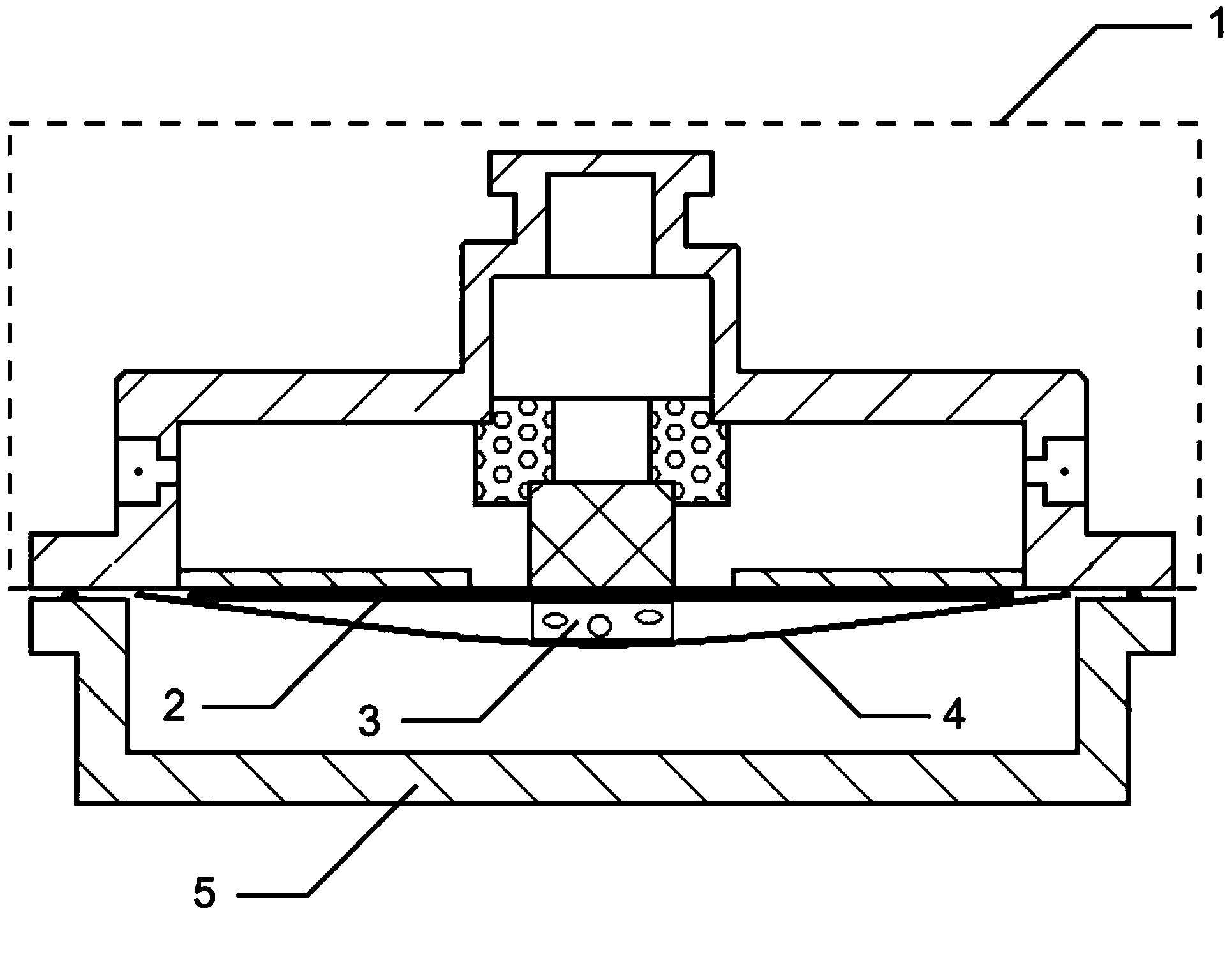 Device and method for testing microwave surface resistance distribution of high-temperature superconducting thin film