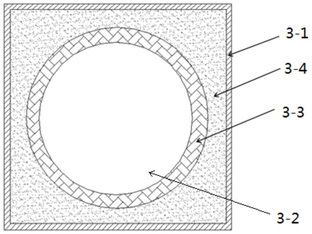 Automobile energy-absorbing box and secondary forming process and device thereof