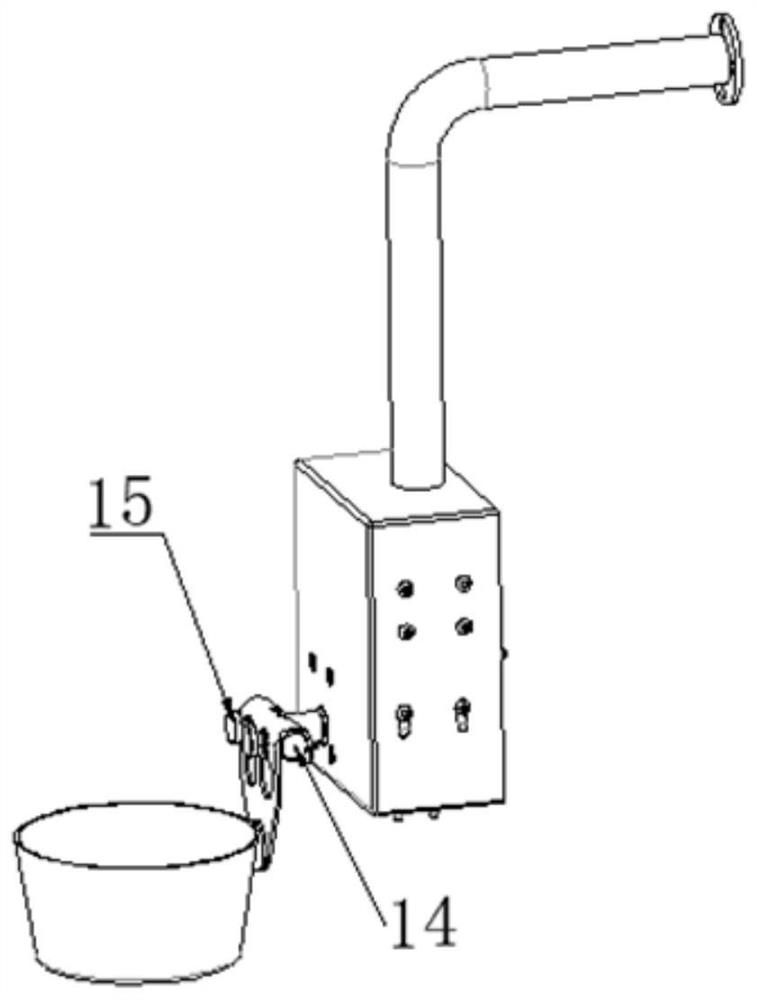 A kind of automatic bowl taking device and automatic soup making machine