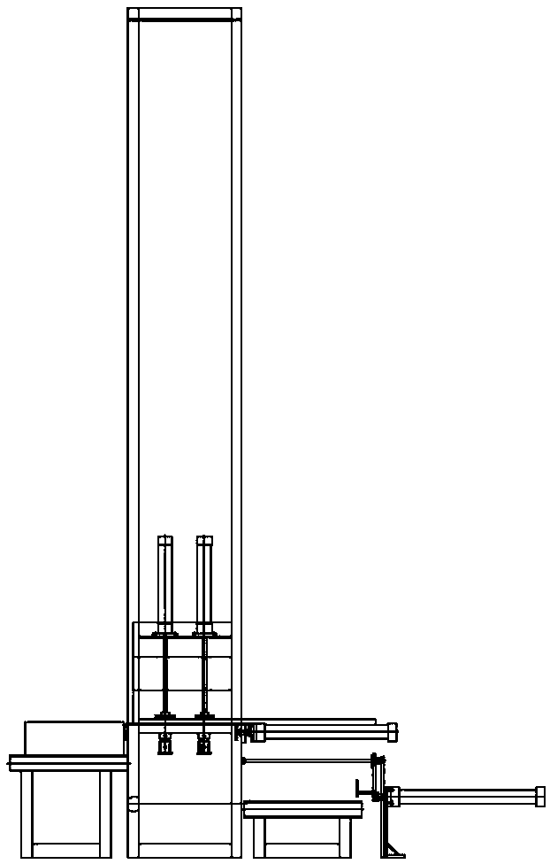 Intelligent box body stacking machine