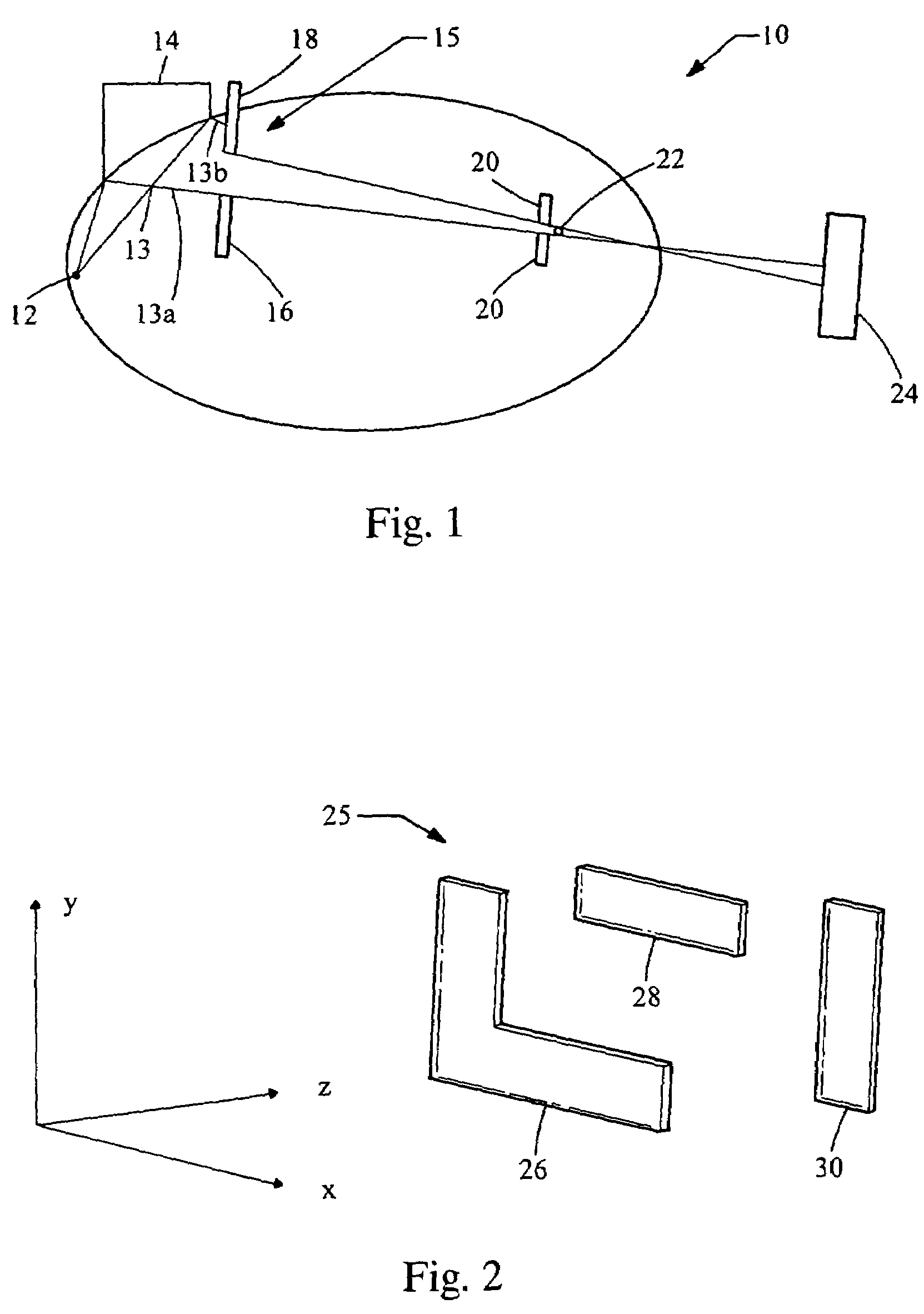 X-ray optical system with adjustable convergence