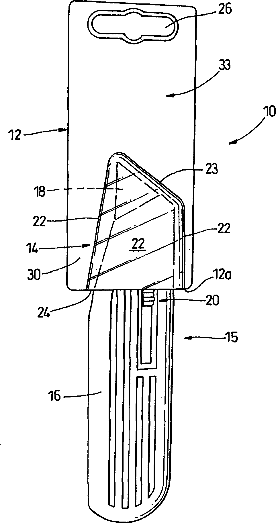 Demonstrating hanging device