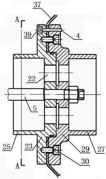 Piston type axial flow pressure regulator