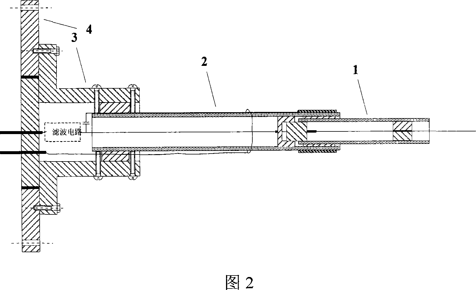 Low-temperature plasma diagnosis device