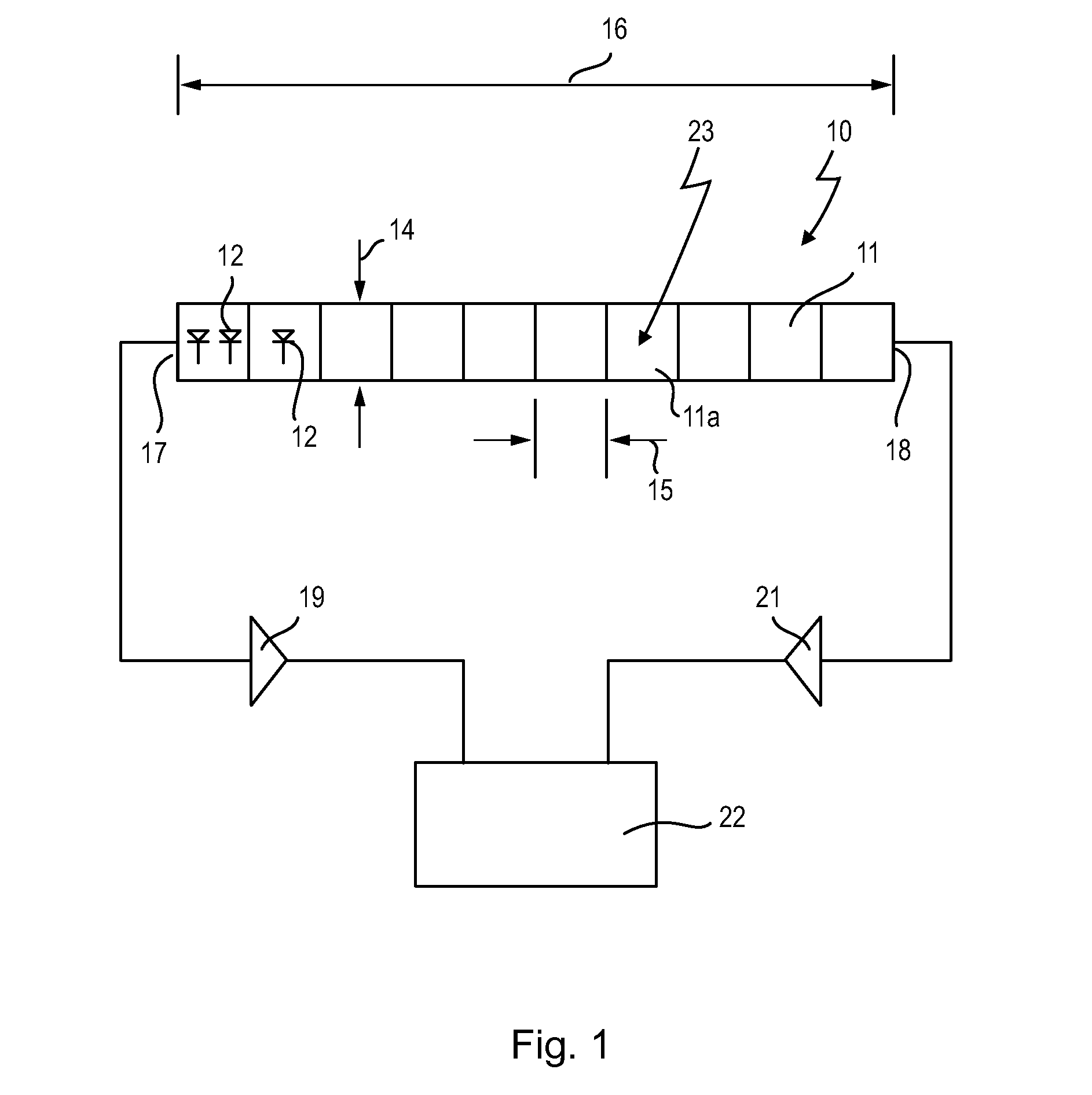 Gamma detector based on geigermode avalanche photodiodes