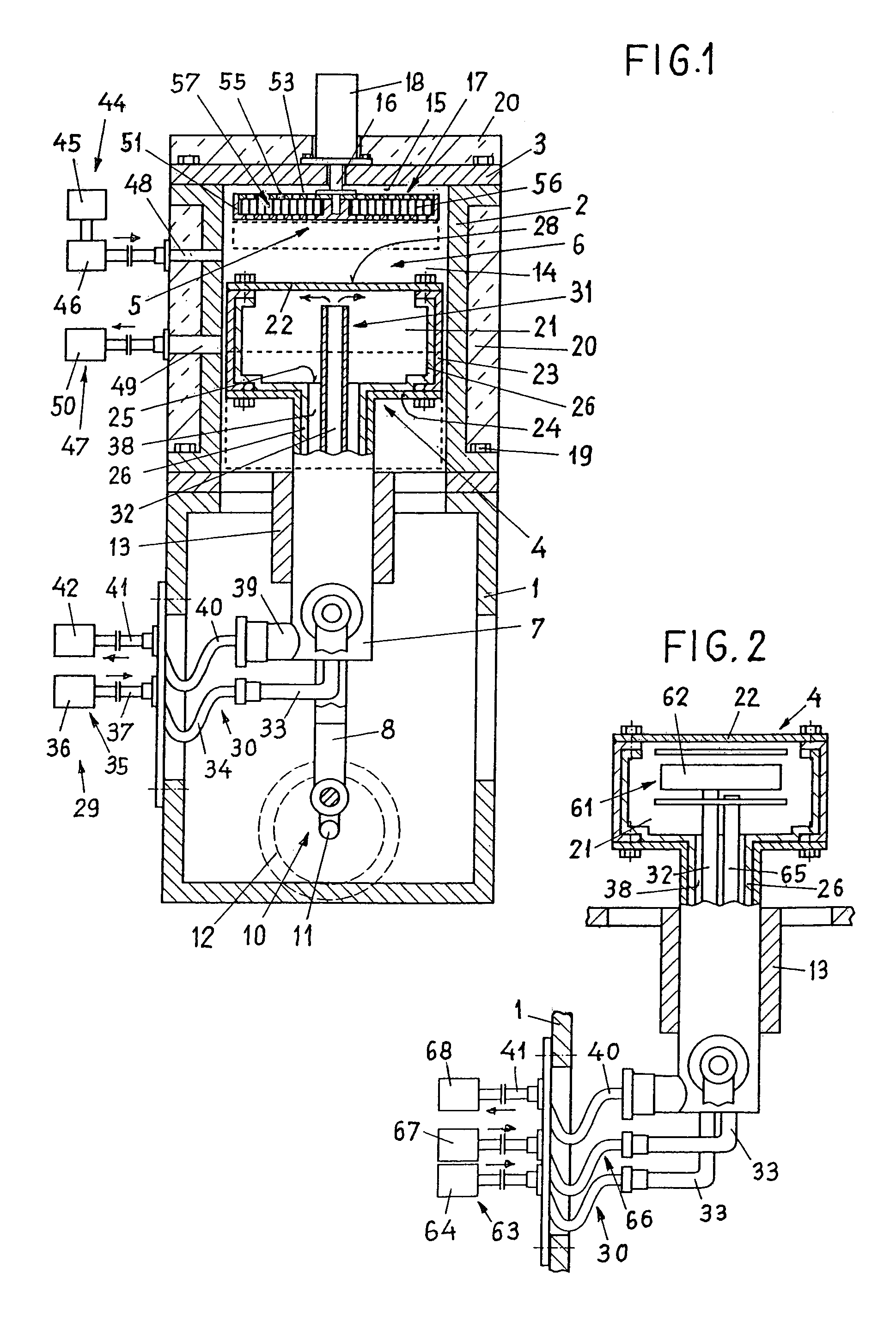 Hot-gas engine