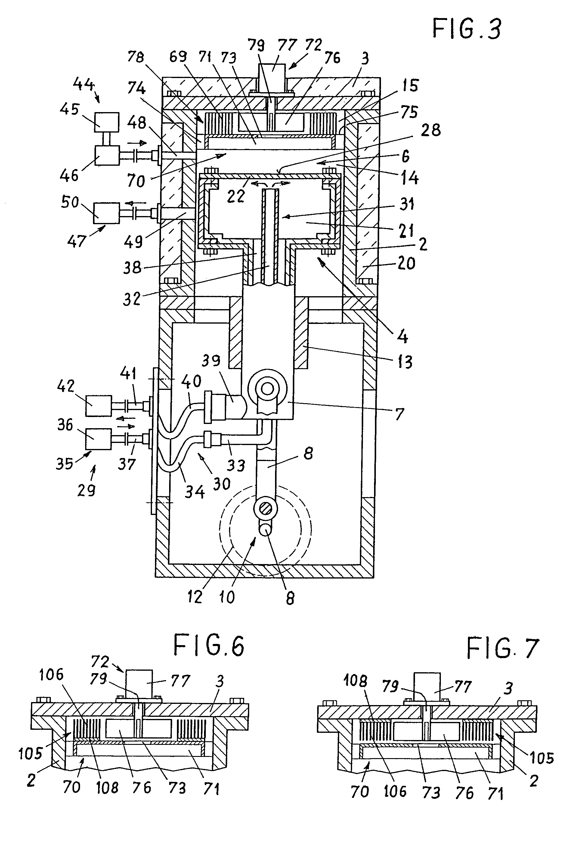 Hot-gas engine