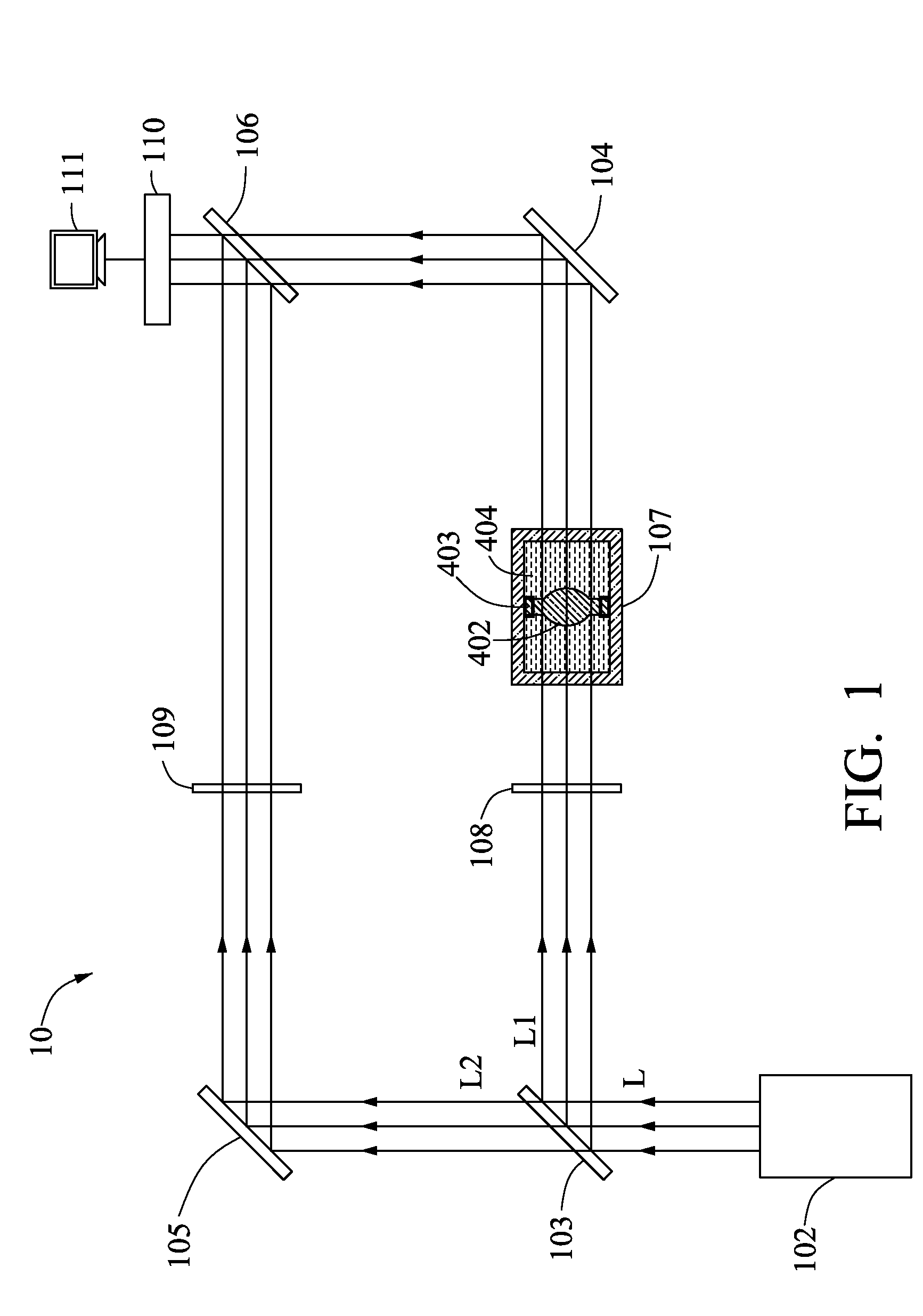 Refractive-index measurement system and method for measuring refractive-index