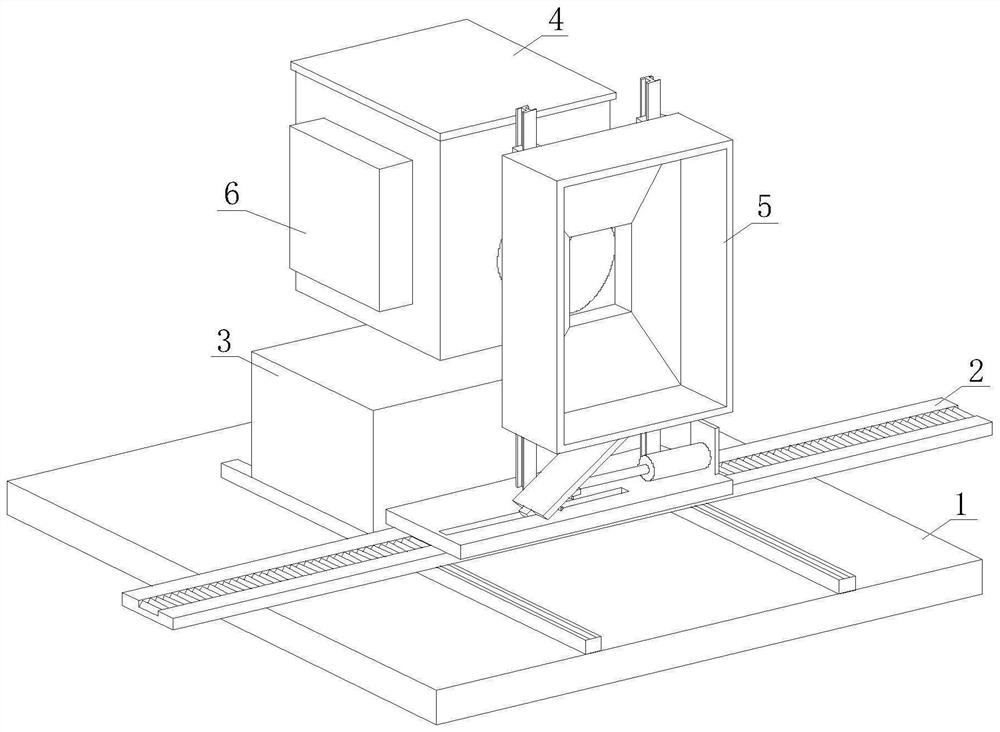 Graphite adsorption and utilization system for forging workshop