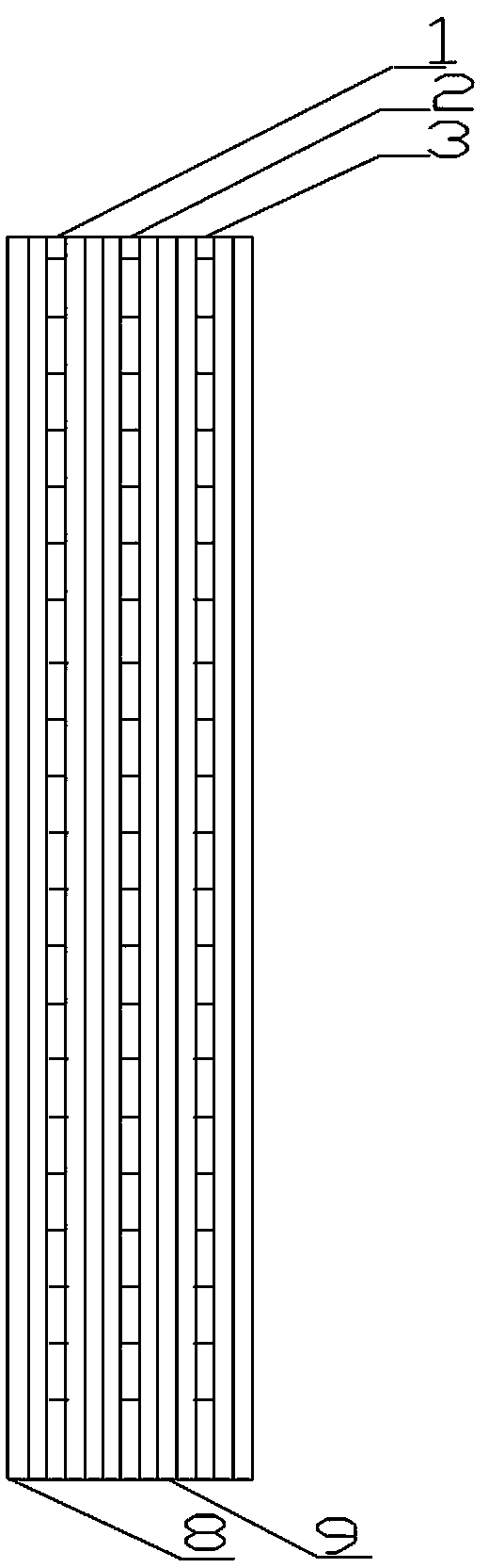 Low-carbon method for manufacturing environmental friendly deformation-prevention fireproof sheet material