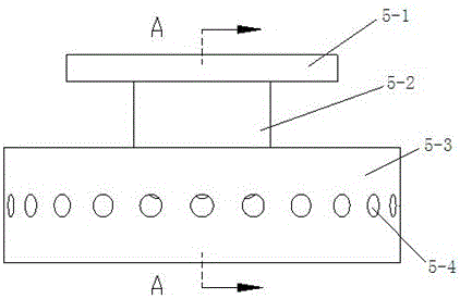 Ultrasonic flaw detection tool for steel plate