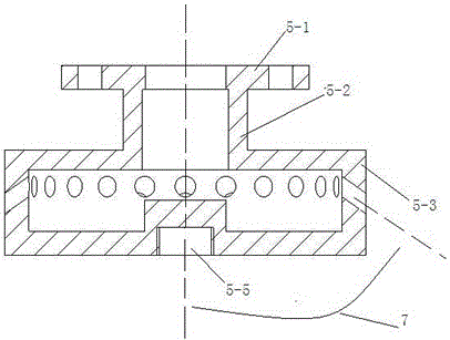 Ultrasonic flaw detection tool for steel plate