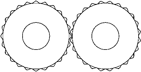 Pulse aeration-type device for treating wastewater and garbage and with purification of tail gas