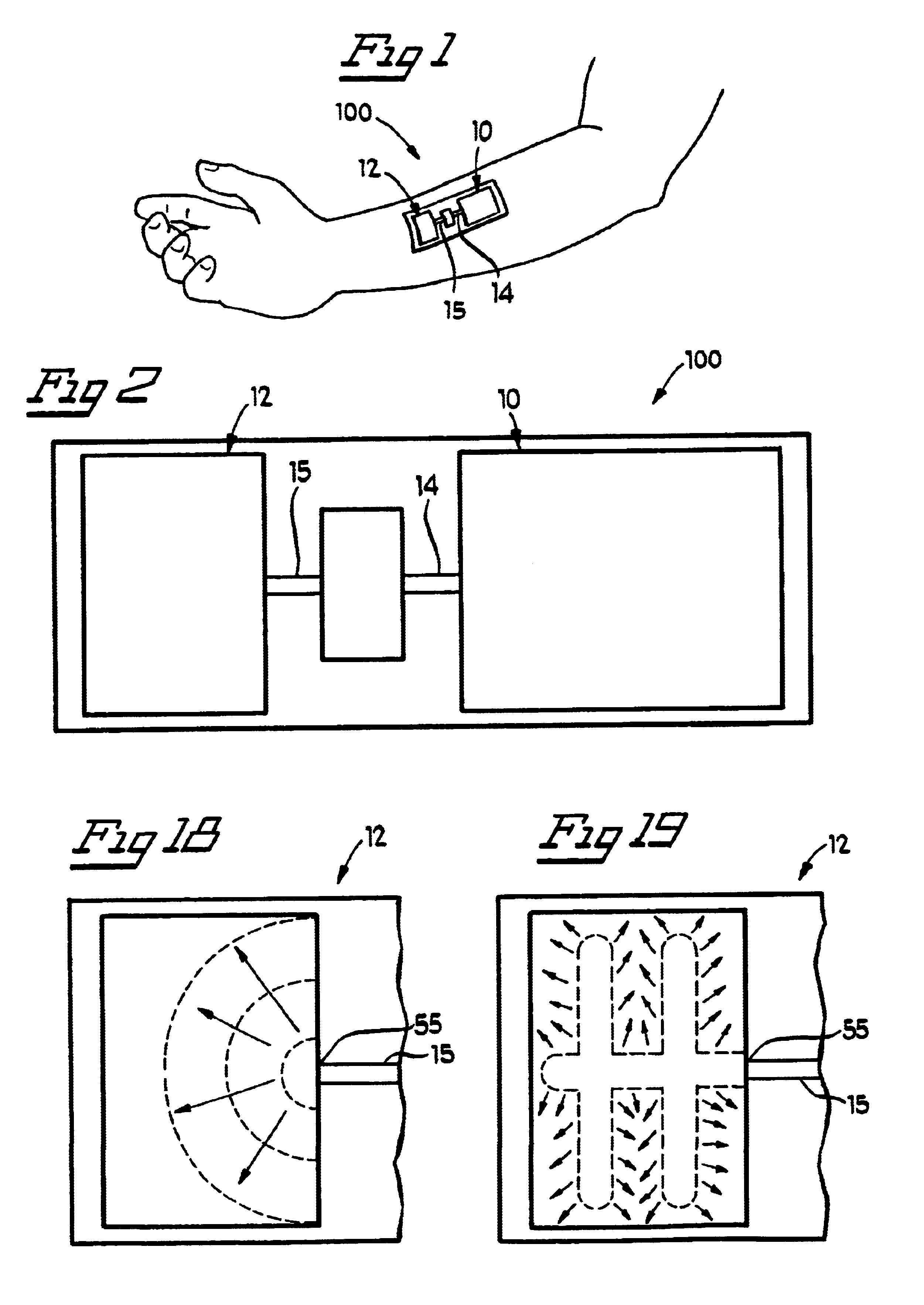 Iontophoretic electrode with improved current distribution