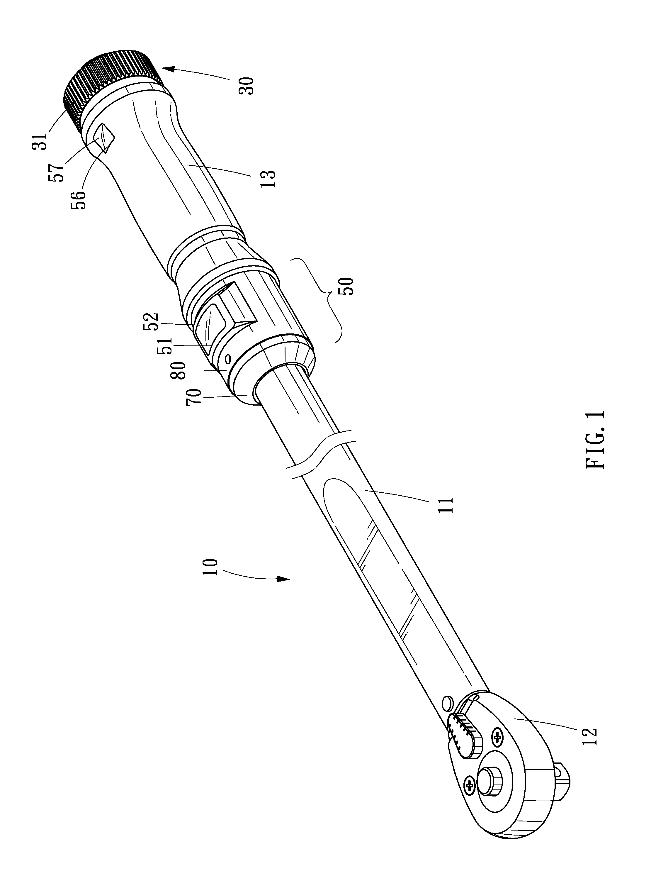 Wrench Equipped with a Precise Torque-Measuring Device