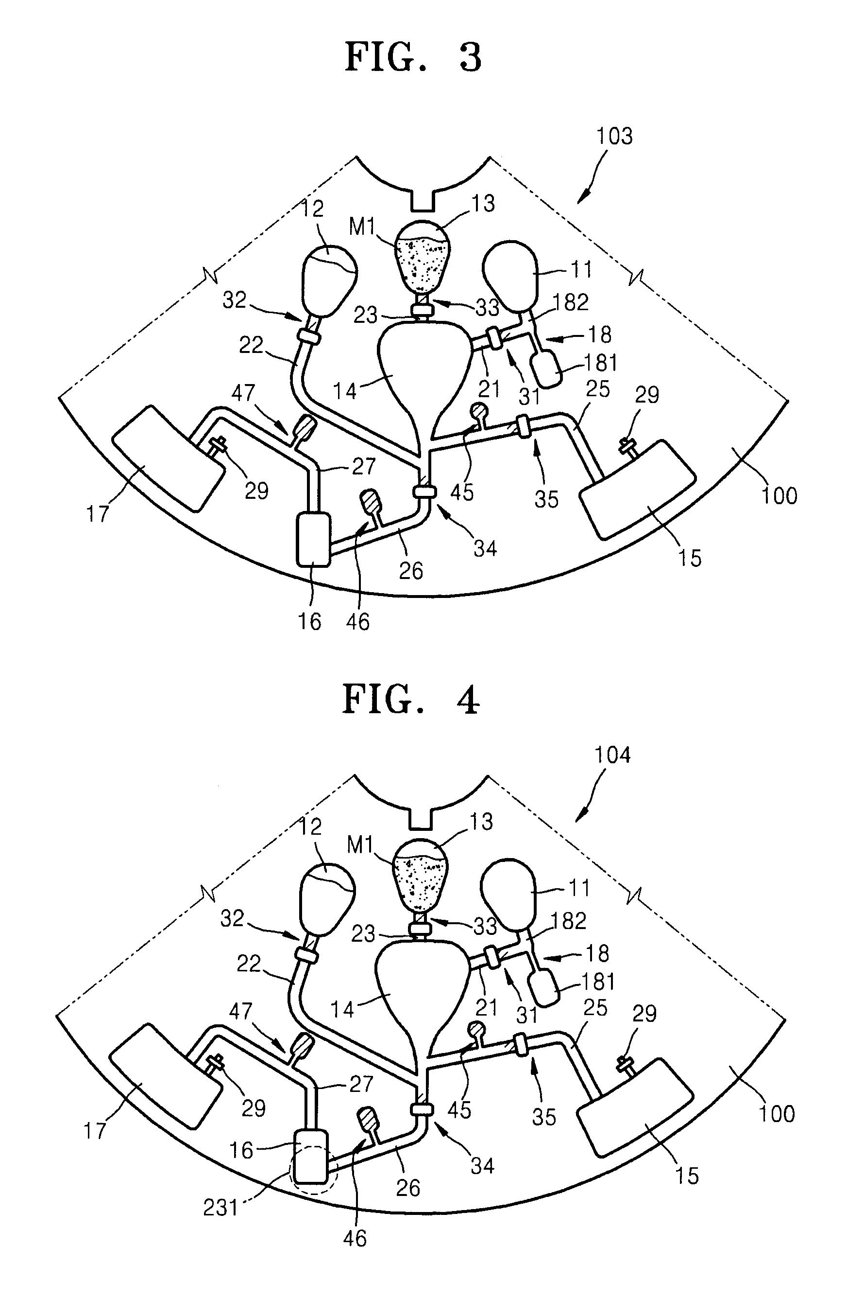 Centrifugal force-based microfluidic device for nucleic acid extraction and microfluidic system including the microfluidic device