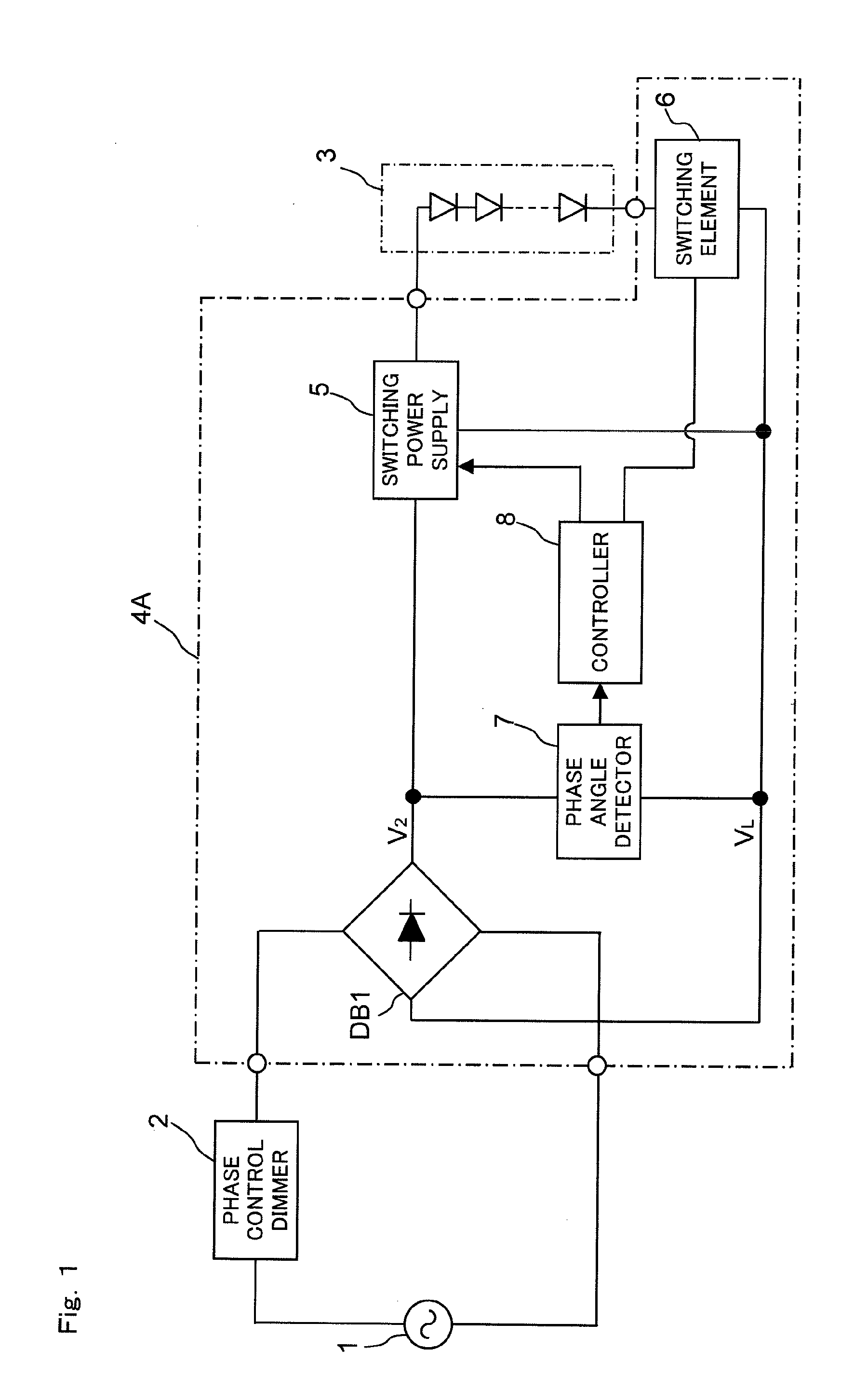 LED drive circuit, dimming device, LED illumination fixture, LED illumination device, and LED illumination system