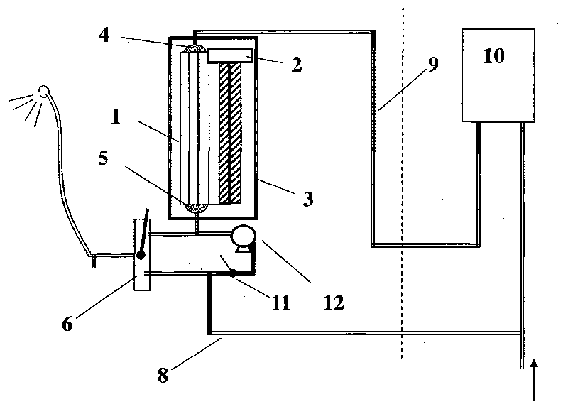 Novel hot-water-type bathroom heater