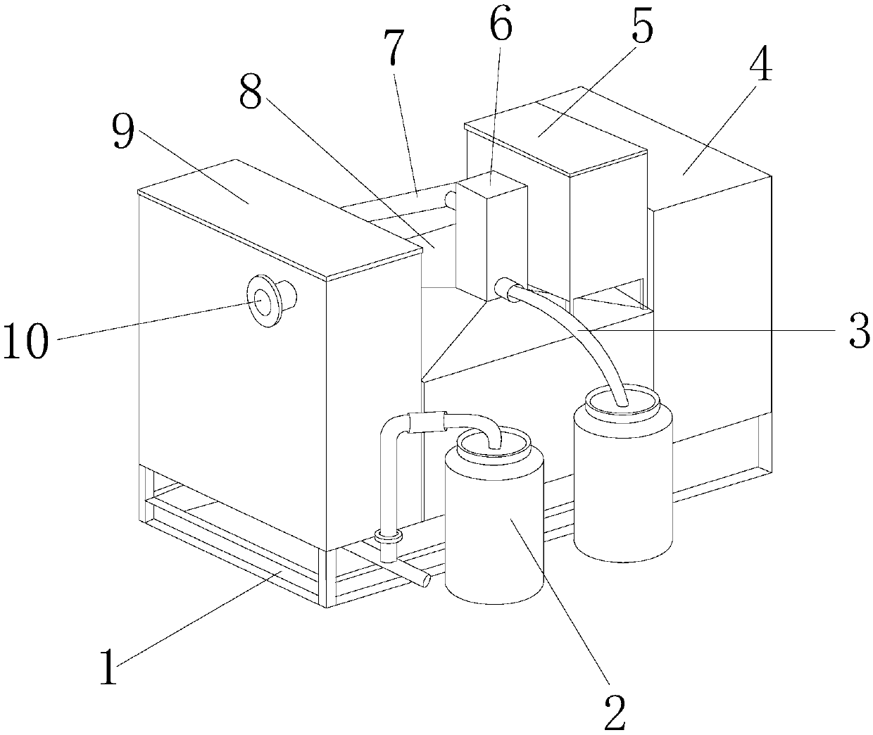 Fully sealed integrated rectifying device