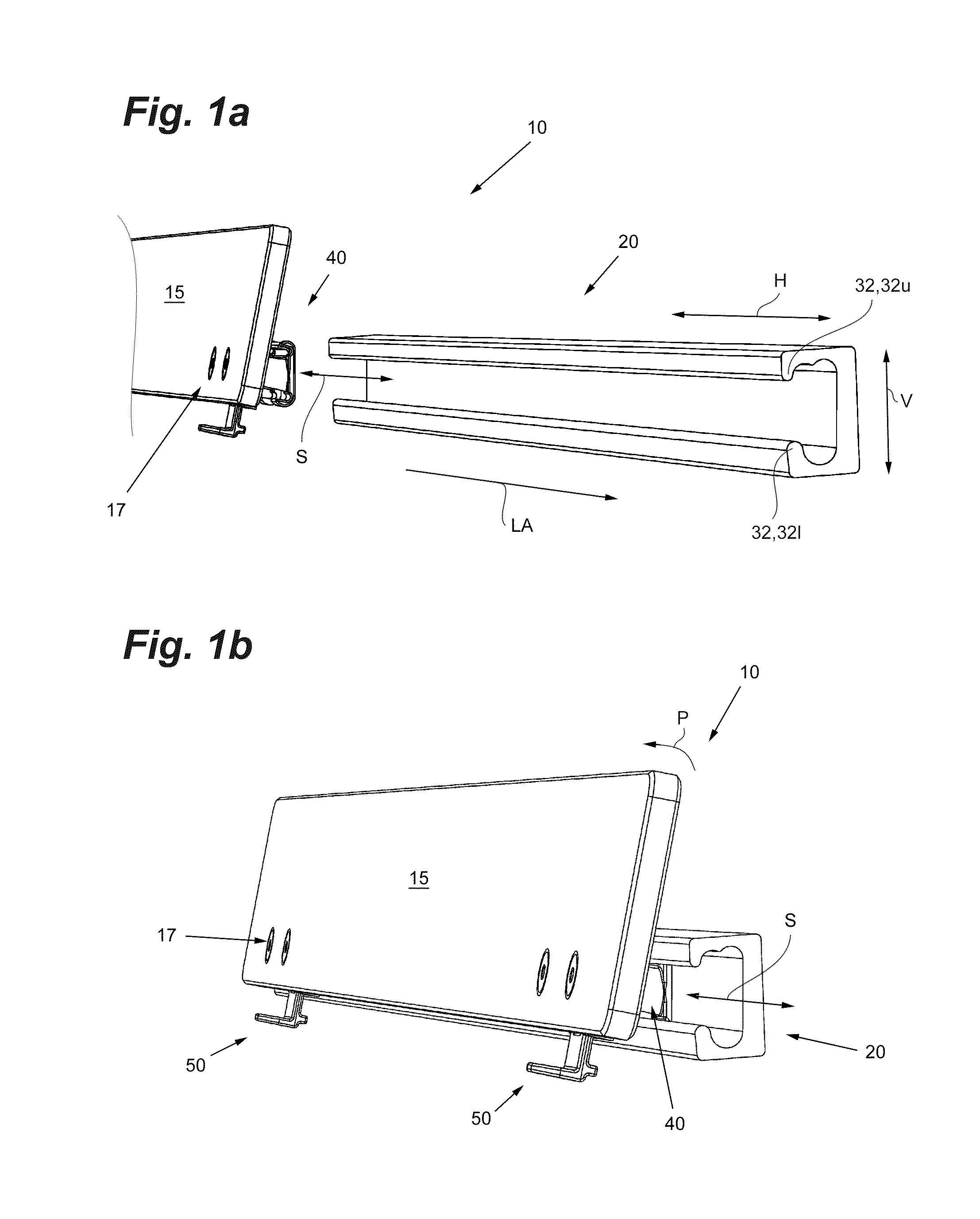 Clip and rail attachment system