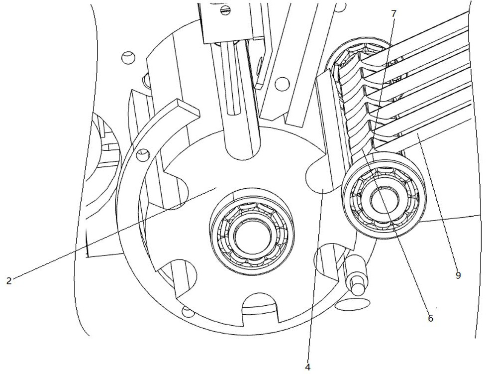 A cigarette filter feeding mechanism