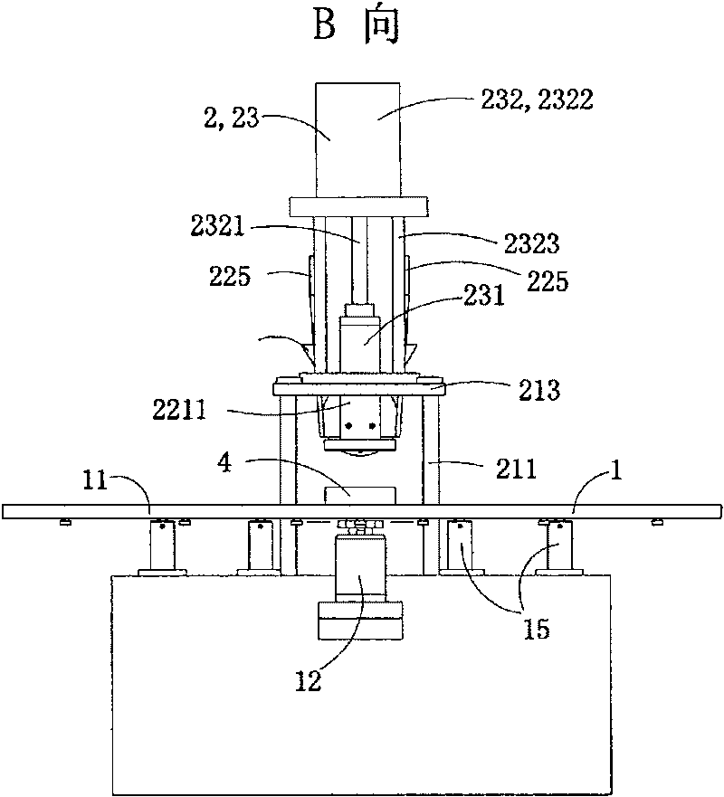 Horizontal disc plastic injection forming machine