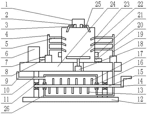 Coating equipment capable of heating and drying