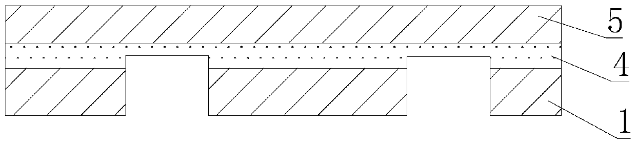 Graphical single crystal film preparing method, graphical single crystal film and harmonic oscillator