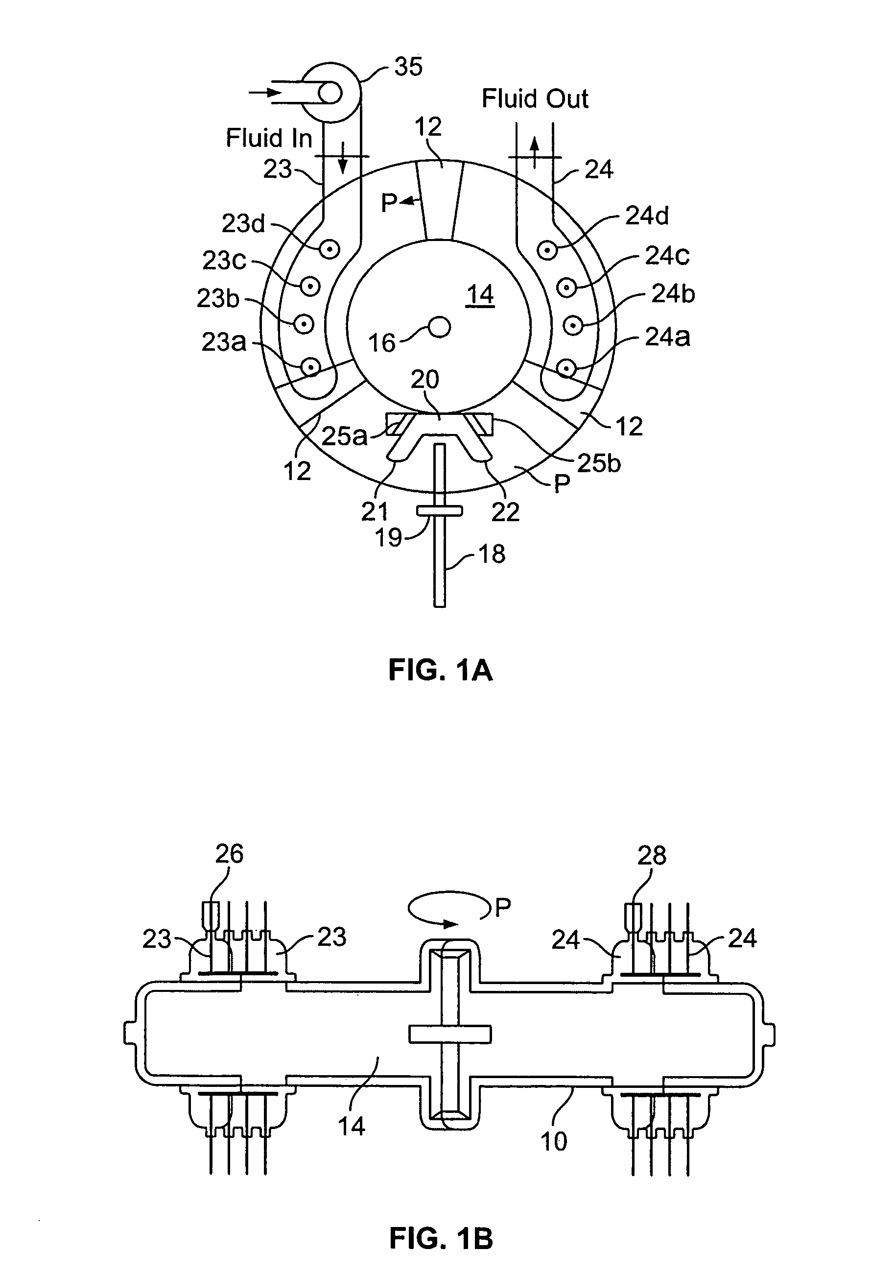 Toroidal engine with variable displacement volume