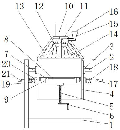 Efficient mixing and dissolving device for pharmaceutical test analysis