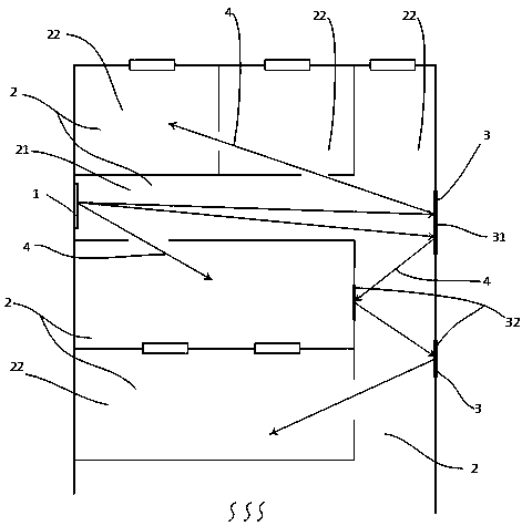 Millimeter-wave indoor intelligent passive coverage method