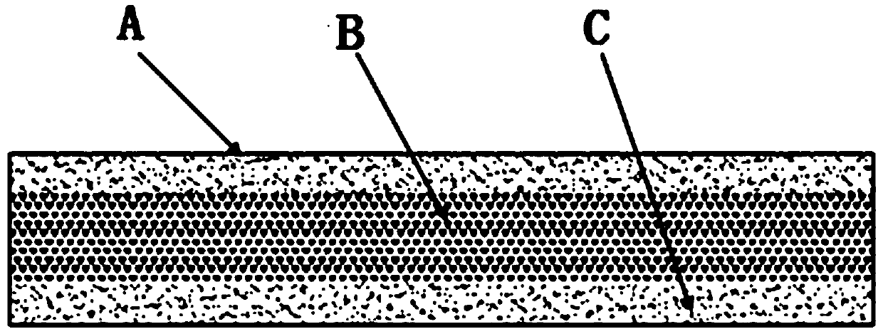 Flame retardant crop straw/wood composite board paving system and paving method