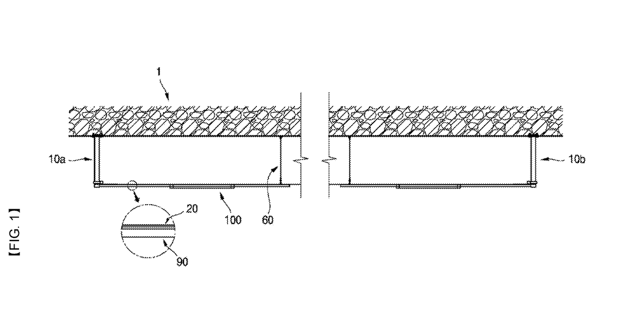 Tension controlling apparatus for catenary structure equipment