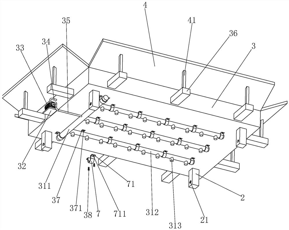 Green energy-saving fabricated building and construction method