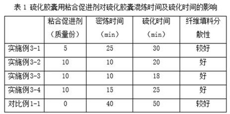 Adhesion promoter for vulcanization capsule and preparation method thereof