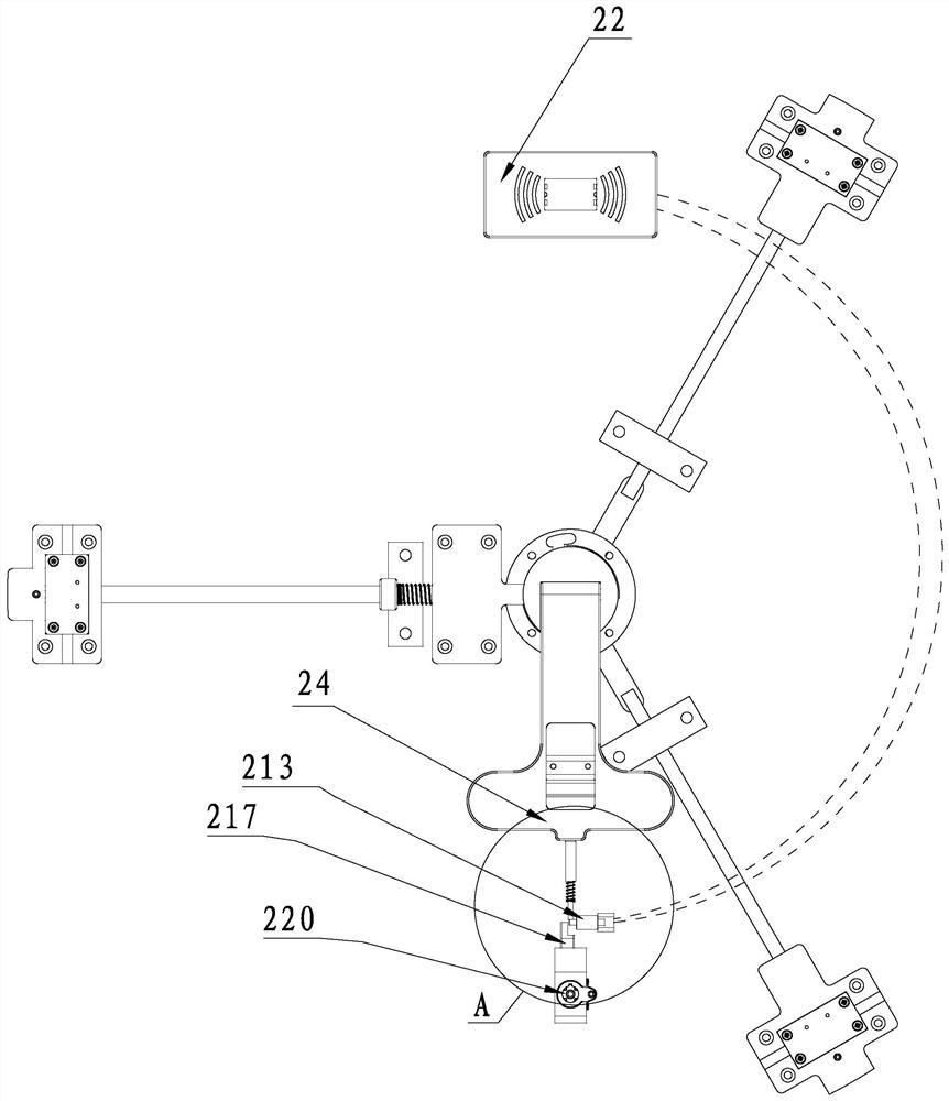 Manhole cover lock and manhole cover